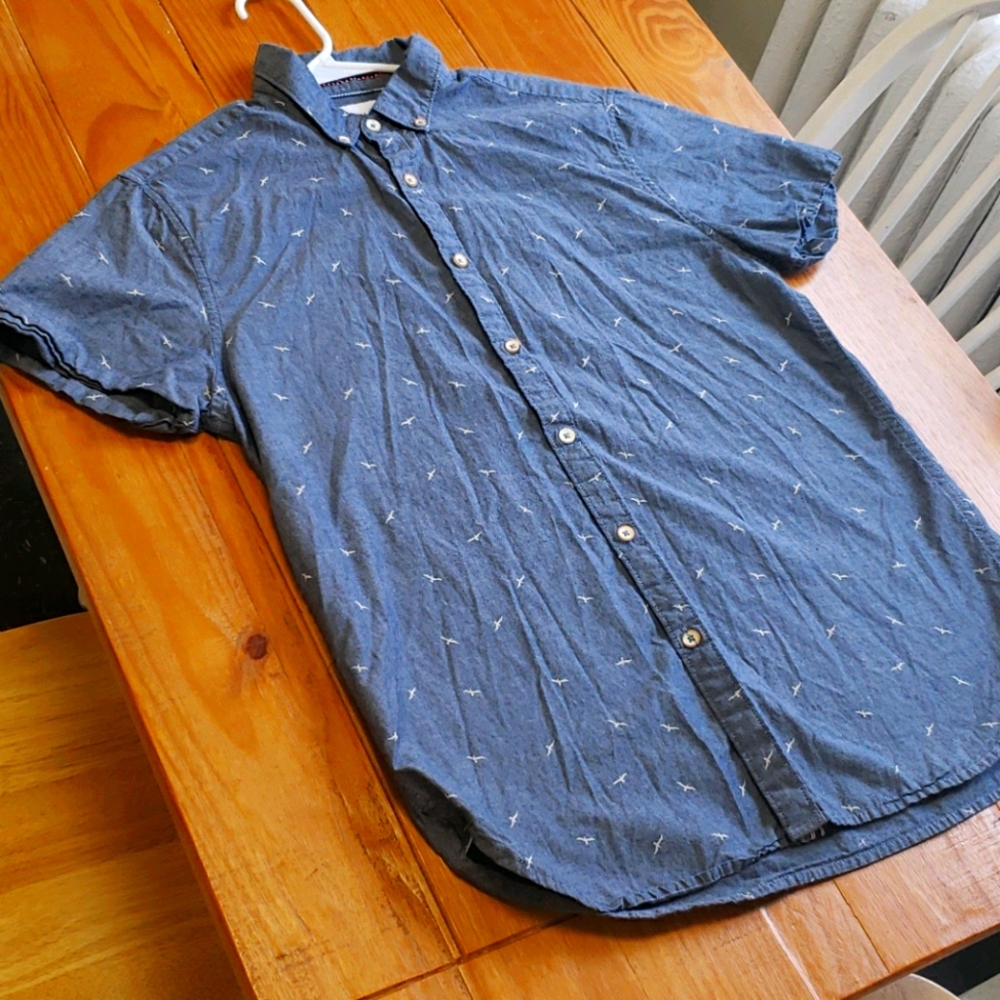 Denim & Flower slim fit button down